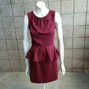 H&M peplum dress